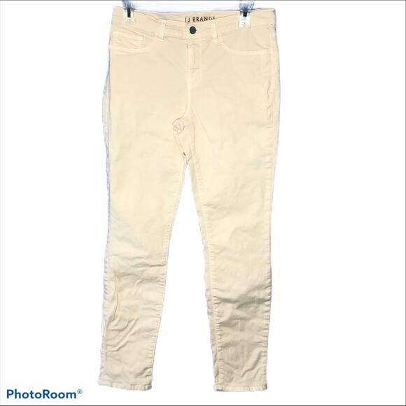 J Brand Sherbet Pink Skinny Jeans Size 29 | Colored Denim Ankle Pants - Picture 5 of 15